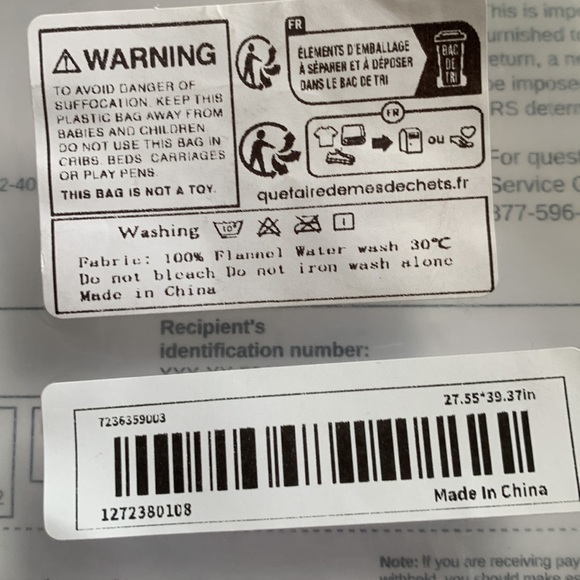 Virgin Mary blanket. - Picture 3 of 3